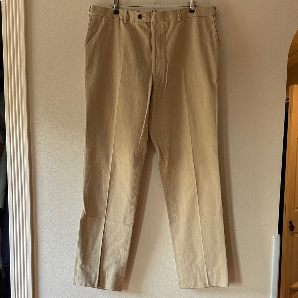 Maurizio Baldassari Men's Tan Pants